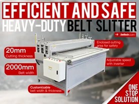 Beltwin Heavy Duty Gürtel Slitter 2000mm Gürtelbreite