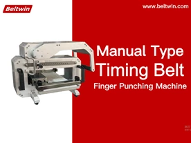 Timing Gürtel manuelle Finger Puncher Maschine Video