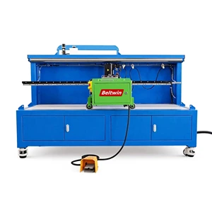 Hydraulische Maschine für mechanische Fördergurt-Verbindungen mit Klemmplatten