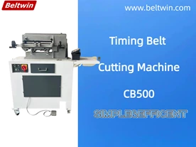 Arbeitsvideo von Timingband-Schneidmaschine CB500